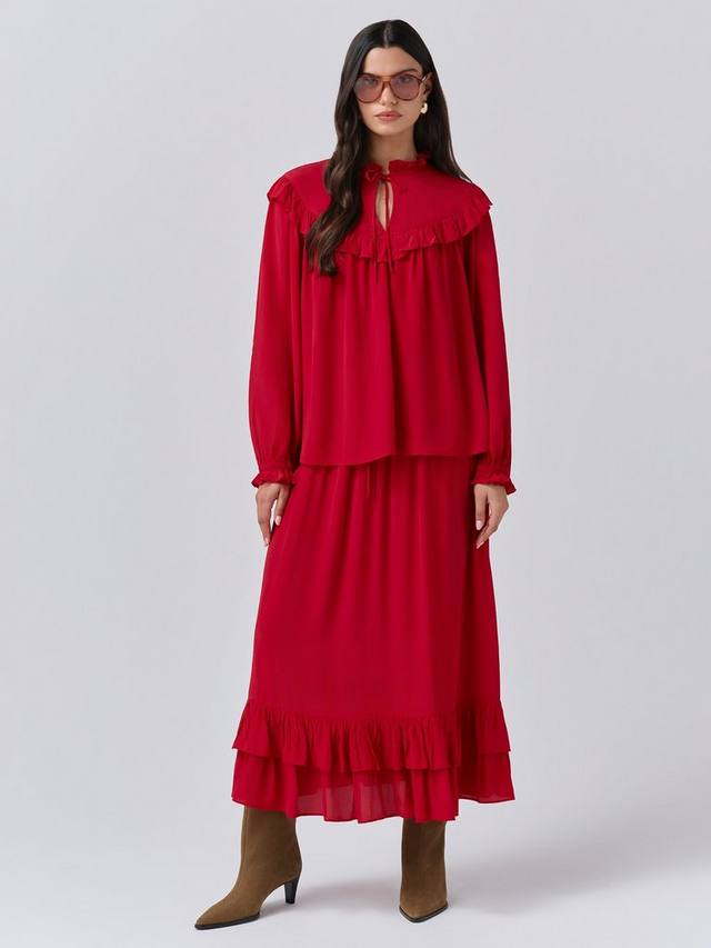 Блузка Talia с рюшами Ghost, Red
Блузка Talia с рюшами Ghost, Red