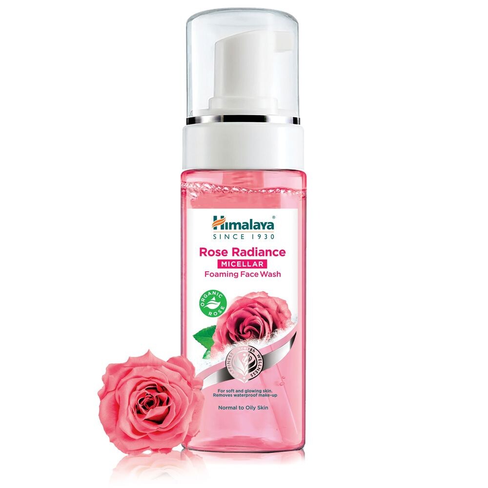 Увлажняющая пенка для ухода за лицом Himalaya rose radiance micellar foaming face wash 150ml Himalaya herbal healthcare, 150 мл 
Увлажняющая пенка для ухода за лицом Himalaya rose radiance micellar foaming face wash 150ml Himalaya herbal healthcare, 150 мл