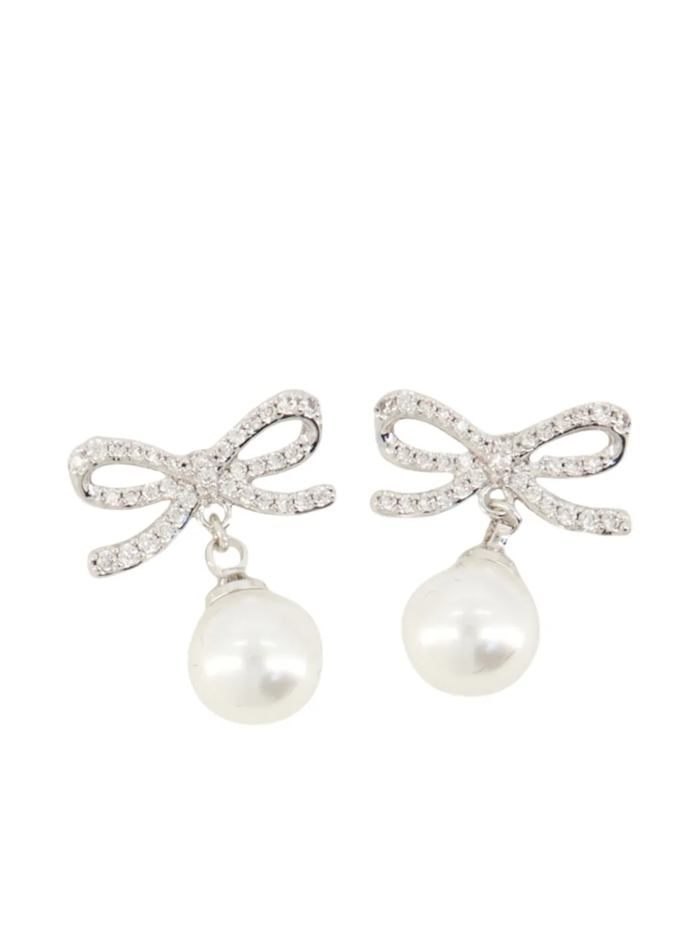 Серьги с бантиками Self-Portrait, серебристый
Серьги с бантиками Self-Portrait, серебристый