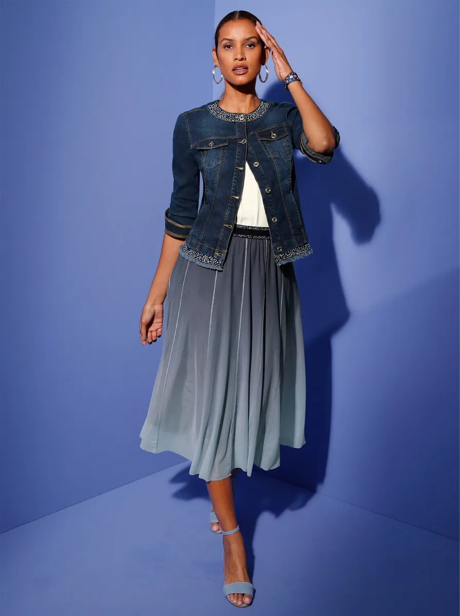 Джинсовый блейзер Creation L "Джинсовый блейзер", синий
Джинсовый блейзер Creation L "Джинсовый блейзер", синий