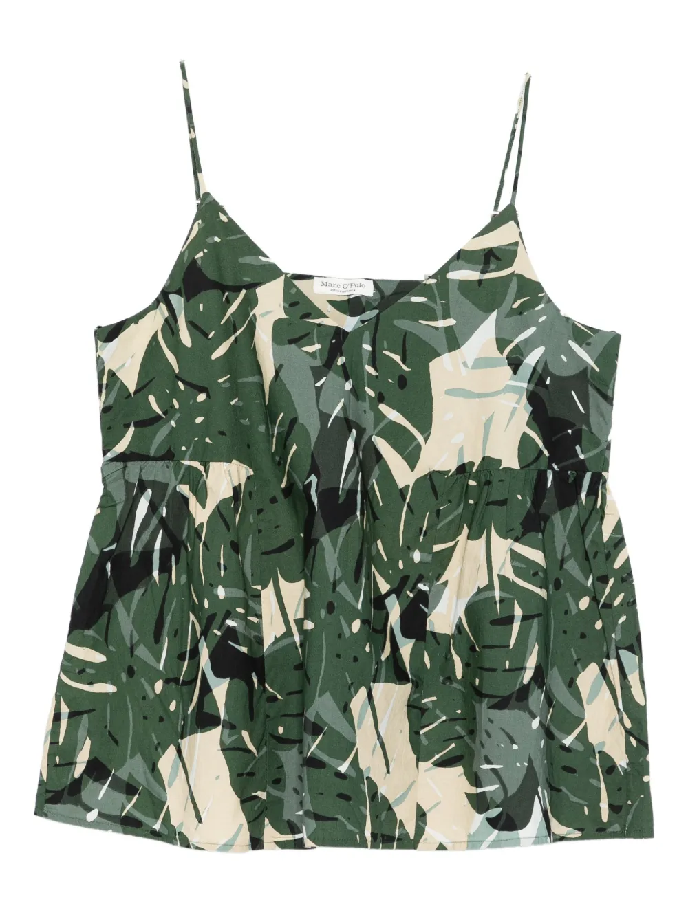 Топ с V-образным вырезом и принтом Marc O'Polo, зеленый
Топ с V-образным вырезом и принтом Marc O'Polo, зеленый