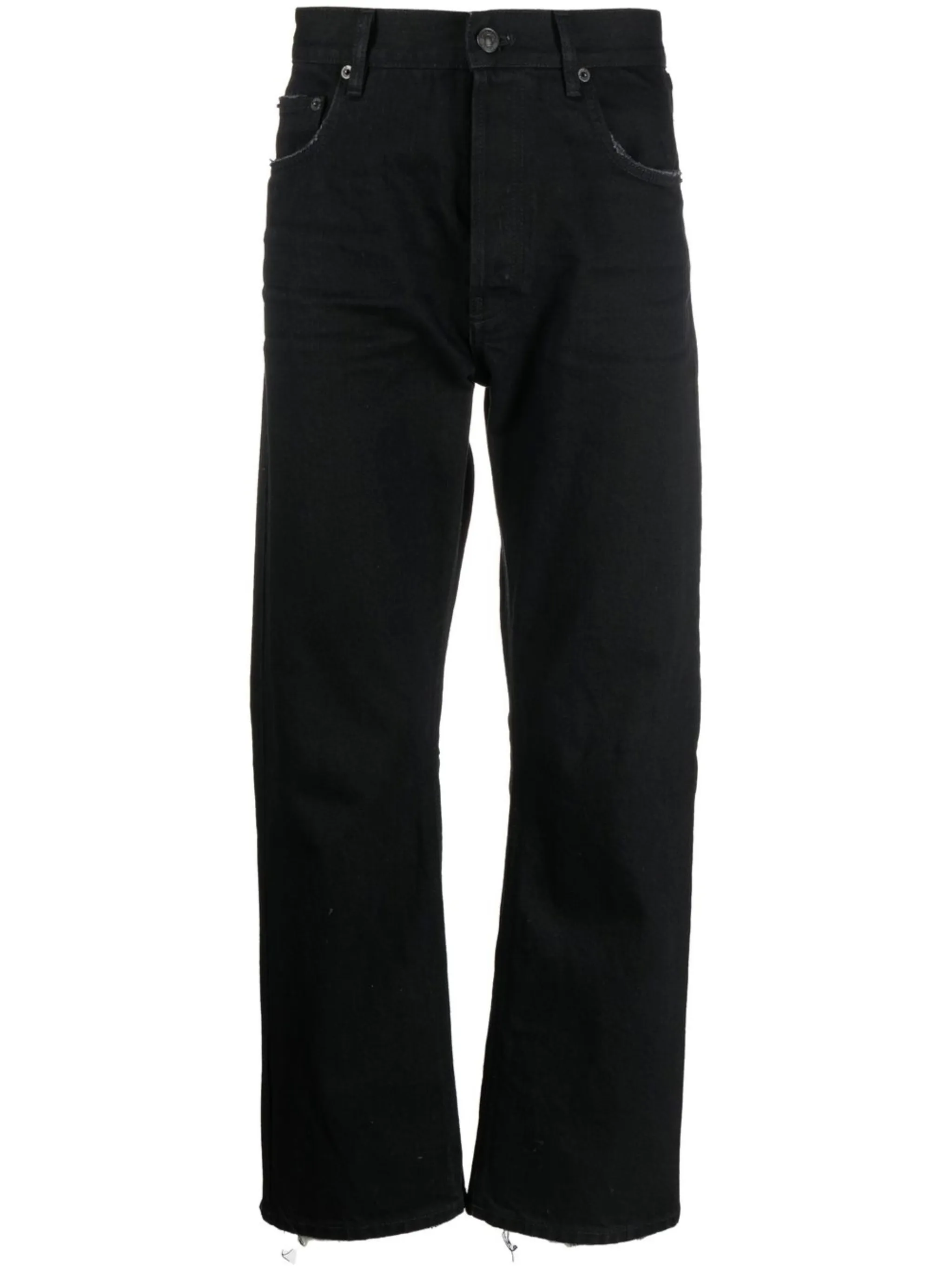 Узкие джинсы с необработанными краями Balenciaga, черный
Узкие джинсы с необработанными краями Balenciaga, черный