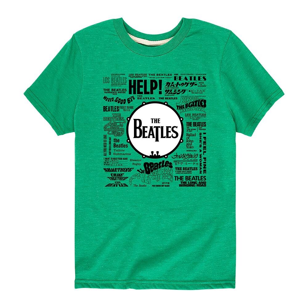 Футболка с надписью The Beatles Singles для мальчиков 8–20 лет Licensed Character, цвет Kelly Green
Футболка с надписью The Beatles Singles для мальчиков 8–20 лет Licensed Character, цвет Kelly Green