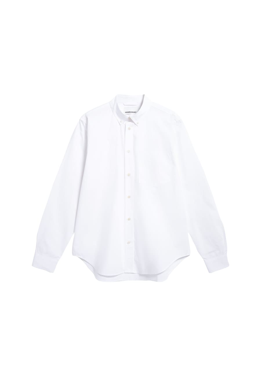 Рубашка на пуговицах Comfort fit ARMEDANGELS, белый
Рубашка на пуговицах Comfort fit ARMEDANGELS, белый