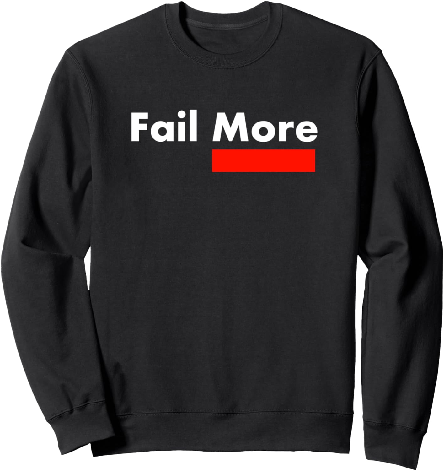 Толстовка Fail More, черный
Толстовка Fail More, черный