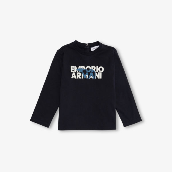 Футболка Emporio Armani с принтом логотипа, черный
Футболка Emporio Armani с принтом логотипа, черный