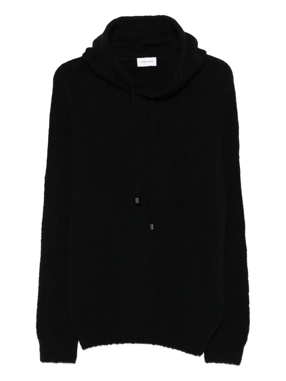 Ребристый свитер с капюшоном SCAGLIONE, черный
Ребристый свитер с капюшоном SCAGLIONE, черный