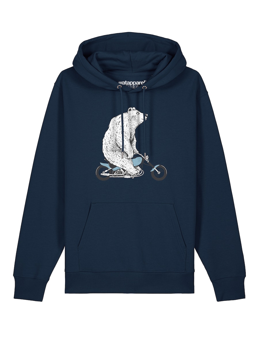 Толстовка Watapparel Bär auf Bike, темно-синий/аквамарин
Толстовка Watapparel Bär auf Bike, темно-синий/аквамарин