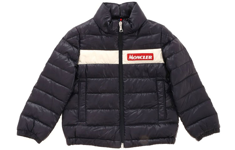 Moncler Детская темно-синяя пуховая куртка
Moncler Детская темно-синяя пуховая куртка