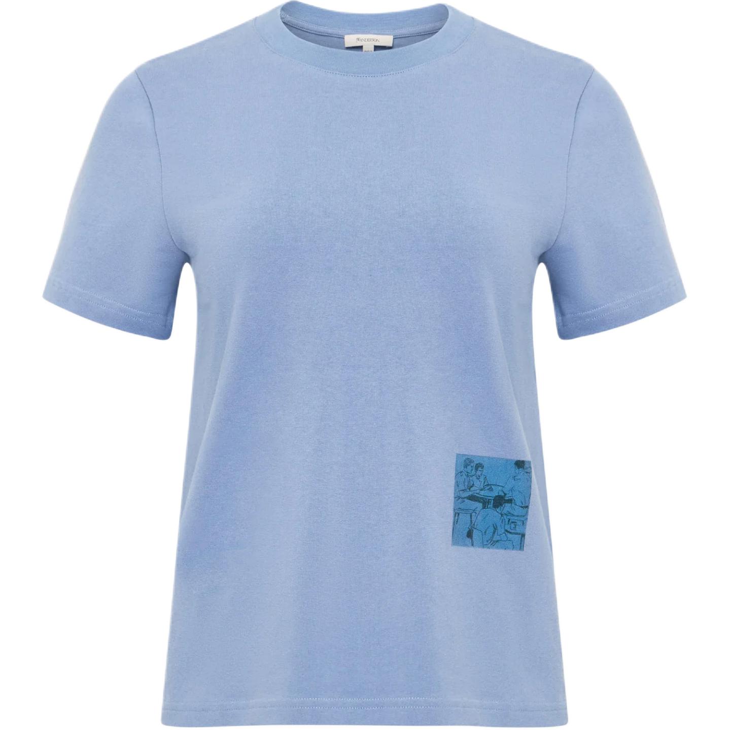 Футболка с принтом JW Anderson, синий
Футболка с принтом JW Anderson, синий