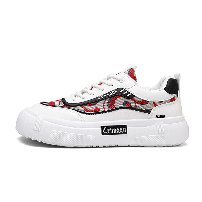 Дышащие скейтерские кроссовки для подростков FCMM, черный/белый/красный
Дышащие скейтерские кроссовки для подростков FCMM, черный/белый/красный