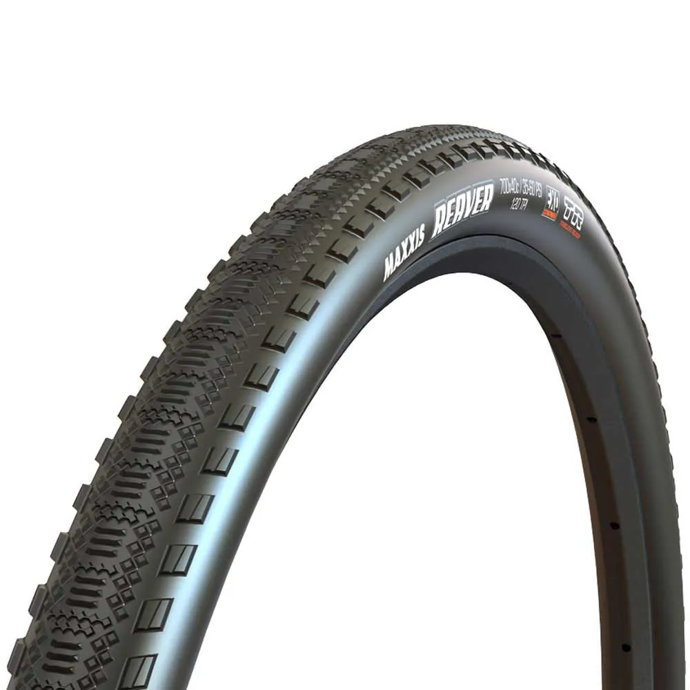 Гравийная шина Maxxis Reaver EXO TR 120Tpi Tubeless 700C x 45, серебряный
Гравийная шина Maxxis Reaver EXO TR 120Tpi Tubeless 700C x 45, серебряный