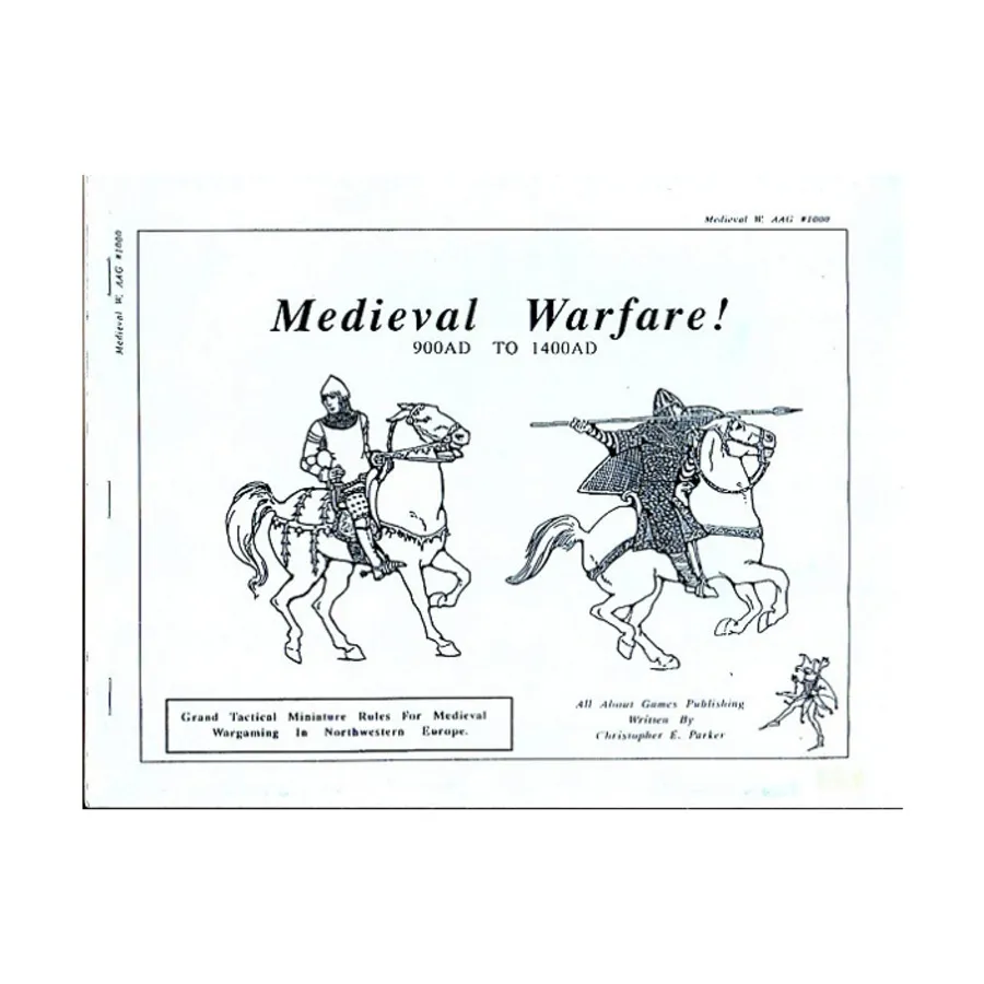 Средневековая война! - 900–1400 гг. н.э., Historical Miniature Rules (All About Games)
Средневековая война! - 900–1400 гг. н.э., Historical Miniature Rules (All About Games)