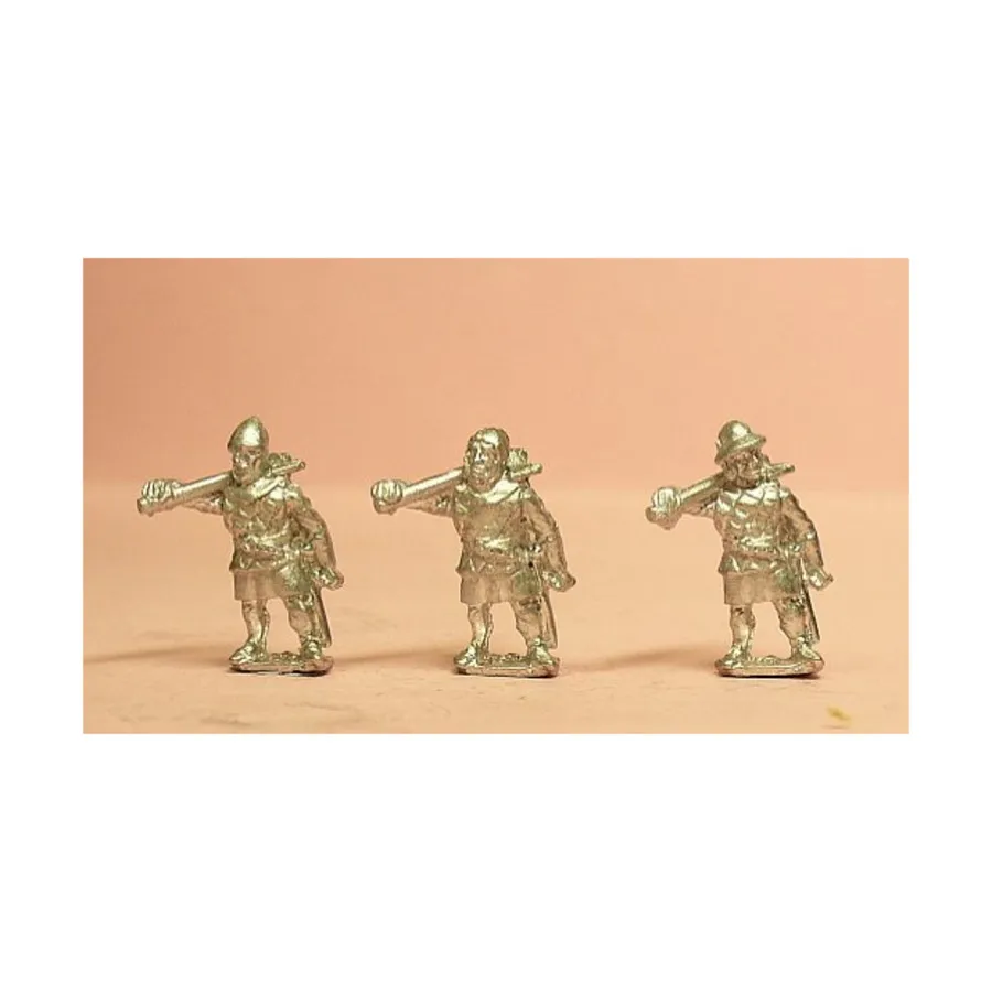 Средние топорники с разными шлемами, Medieval Miniatures - Feudal & Early Medieval - Infantry (15mm)
Средние топорники с разными шлемами, Medieval Miniatures - Feudal & Early Medieval - Infantry (15mm)