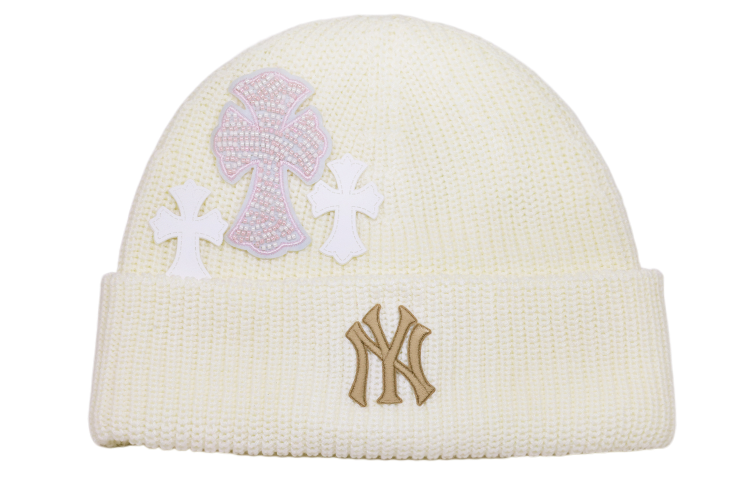 Шапка-бини унисекс MLB, белый
Шапка-бини унисекс MLB, белый