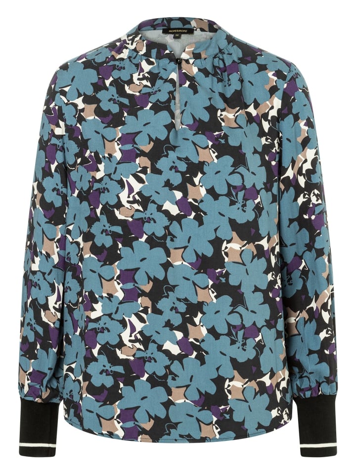 Вискозная блузка с простым цветочным принтом More & More
Вискозная блузка с простым цветочным принтом More & More