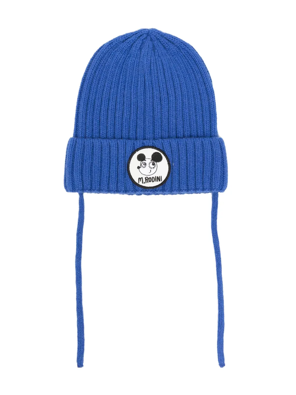 Шапка бини в рубчик с нашивкой-логотипом Mini Rodini, синий
Шапка бини в рубчик с нашивкой-логотипом Mini Rodini, синий