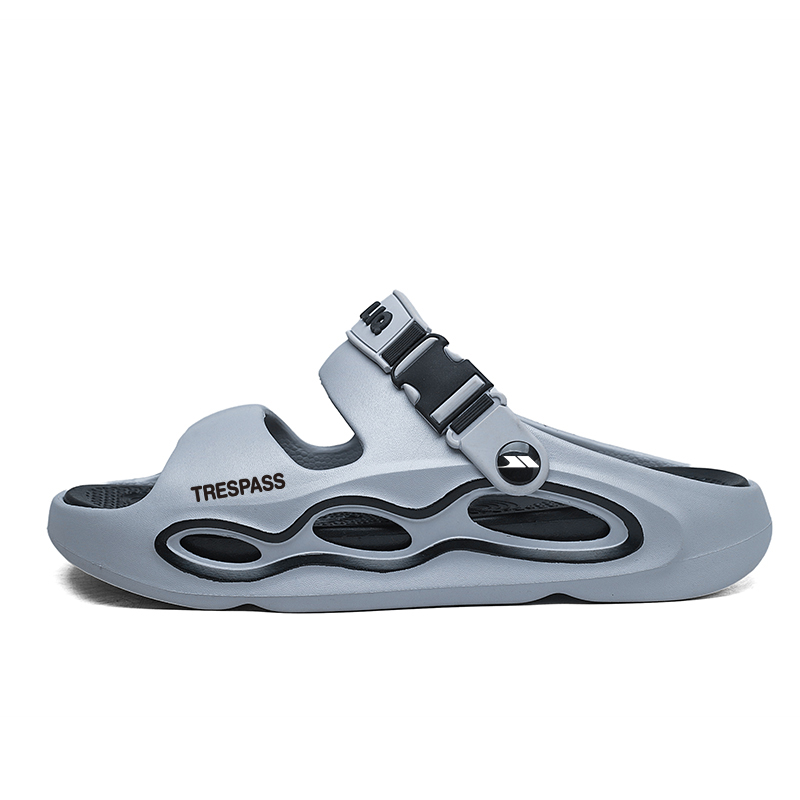 TRESPASS Быстросохнущие шлепанцы мужские серо-черные, цвет Gray Black
TRESPASS Быстросохнущие шлепанцы мужские серо-черные, цвет Gray Black
