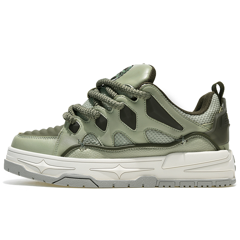 Pepsi Джилли Колор Серии амортизирующие противоскользящие низкие скейтерские кроссовки унисекс - Матча (потертые), цвет Matcha (Distressed)
Pepsi Джилли Колор Серии амортизирующие противоскользящие низкие скейтерские кроссовки унисекс - Матча (потертые), цвет Matcha (Distressed)