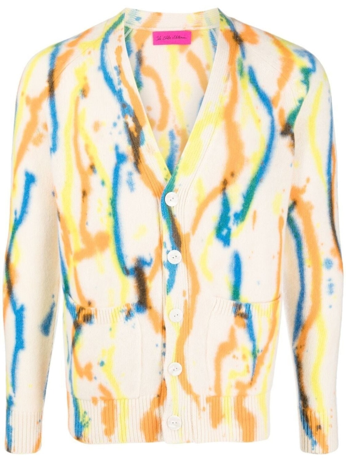 The Elder Statesman кашемировый кардиган с принтом, нейтральный цвет
The Elder Statesman кашемировый кардиган с принтом, нейтральный цвет