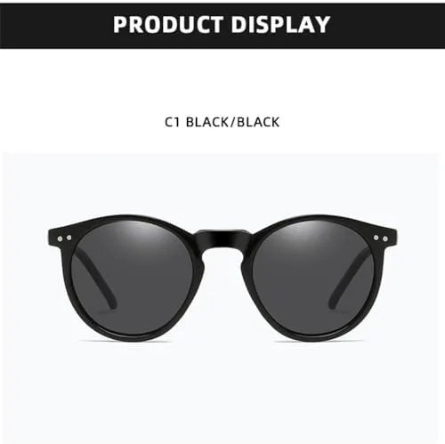 Маленькие круглые поляризованные солнцезащитные очки для женщин и мужчин, ретро-классические черные солнцезащитные очки для женщин, очки для вождения MTZJH, Black Red
Маленькие круглые поляризованные солнцезащитные очки для женщин и мужчин, ретро-классические черные солнцезащитные очки для женщин, очки для вождения MTZJH, Black Red