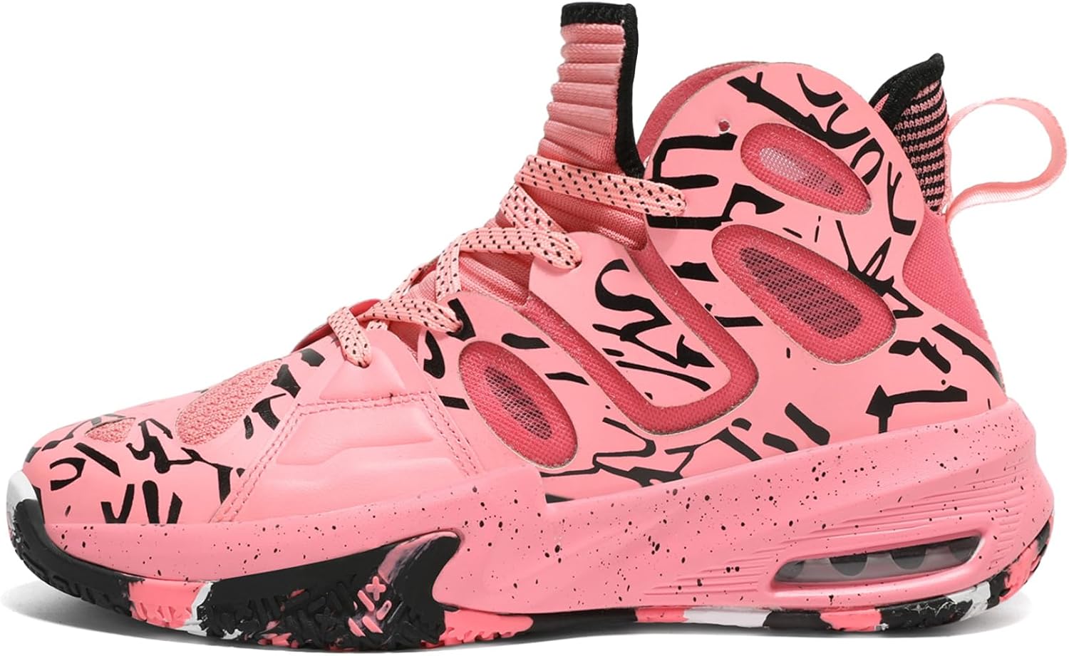 Мужские баскетбольные кроссовки ASHION, модные, дышащие, с нескользящей подошвой, поддержкой свода стопы, для бега и спорта, розовый
Мужские баскетбольные кроссовки ASHION, модные, дышащие, с нескользящей подошвой, поддержкой свода стопы, для бега и спорта, розовый