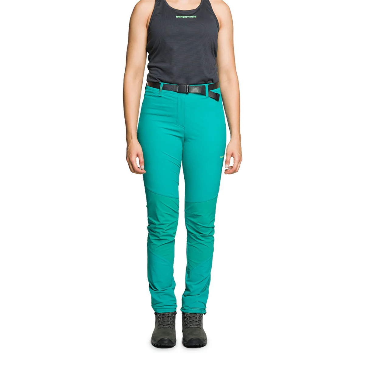 Длинные женские брюки Troyes Trangoworld, зеленый 
Длинные женские брюки Troyes Trangoworld, зеленый