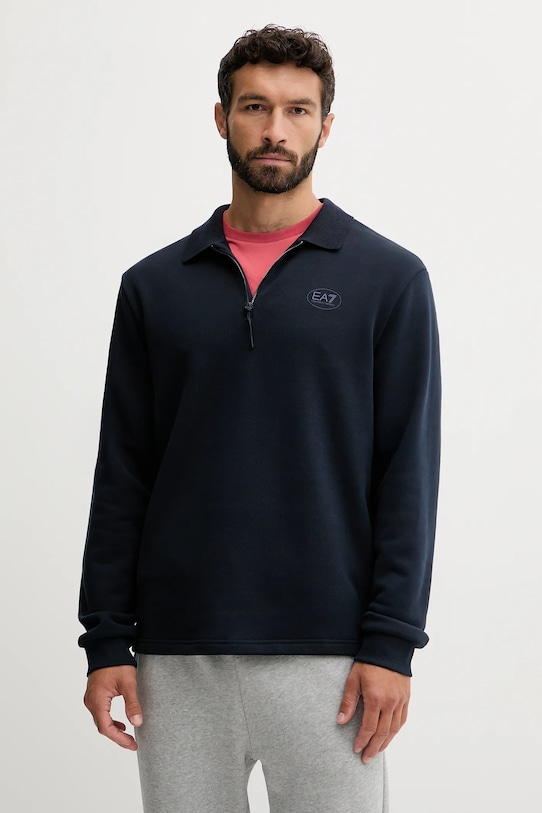 Хлопковая толстовка Ea7 Emporio Armani, темно-синий
Хлопковая толстовка Ea7 Emporio Armani, темно-синий
