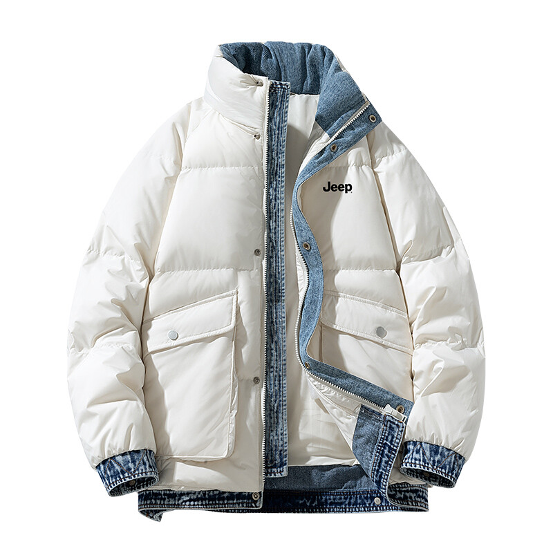 Пуховик унисекс Jeep, черный
Пуховик унисекс Jeep, черный