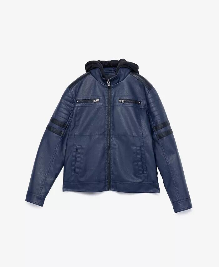 Куртка из искусственной кожи с капюшоном и подкладкой для мальчиков XRAY, мультиколор
Куртка из искусственной кожи с капюшоном и подкладкой для мальчиков XRAY, мультиколор