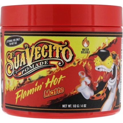 Матирующая формула без блеска Cheetos X Flamin' Hot Pomade 118,4 г Suavecito
Матирующая формула без блеска Cheetos X Flamin' Hot Pomade 118,4 г Suavecito