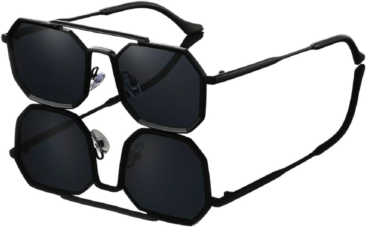 Модные женские квадратные солнцезащитные очки в стиле ретро, синие солнцезащитные очки с защитой от УФ-излучения UV400, мужские металлические солнцезащитные очки с градиентным покрытием Melrose, Black
Модные женские квадратные солнцезащитные очки в стиле ретро, синие солнцезащитные очки с защитой от УФ-излучения UV400, мужские металлические солнцезащитные очки с градиентным покрытием Melrose, Black