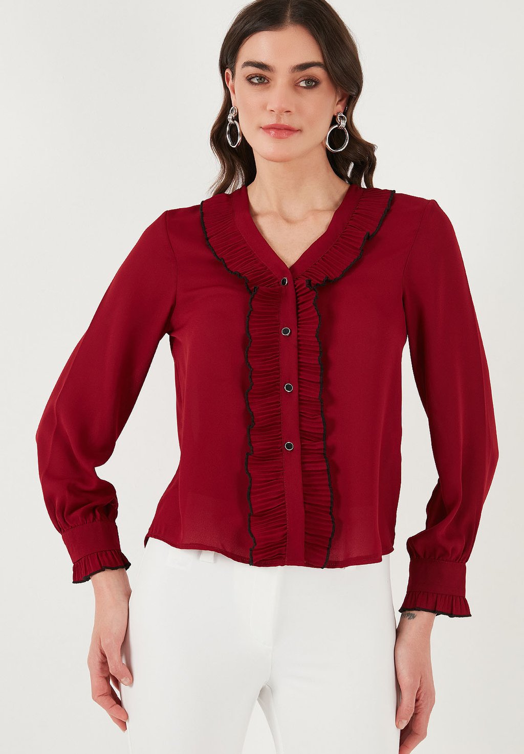 Блуза REGULAR FIT LELA, бургундия
Блуза REGULAR FIT LELA, бургундия