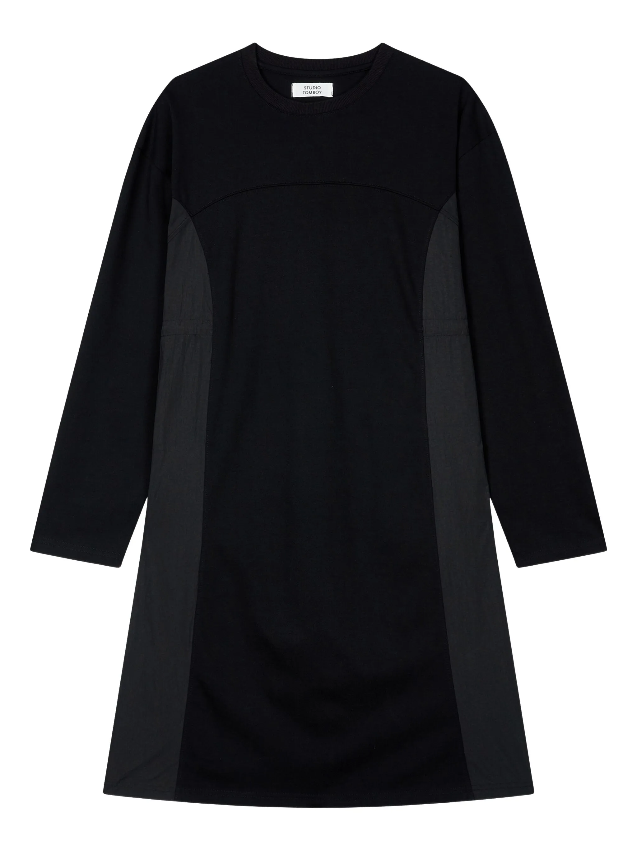 Платье с длинными рукавами и вставками Studio Tomboy, черный
Платье с длинными рукавами и вставками Studio Tomboy, черный