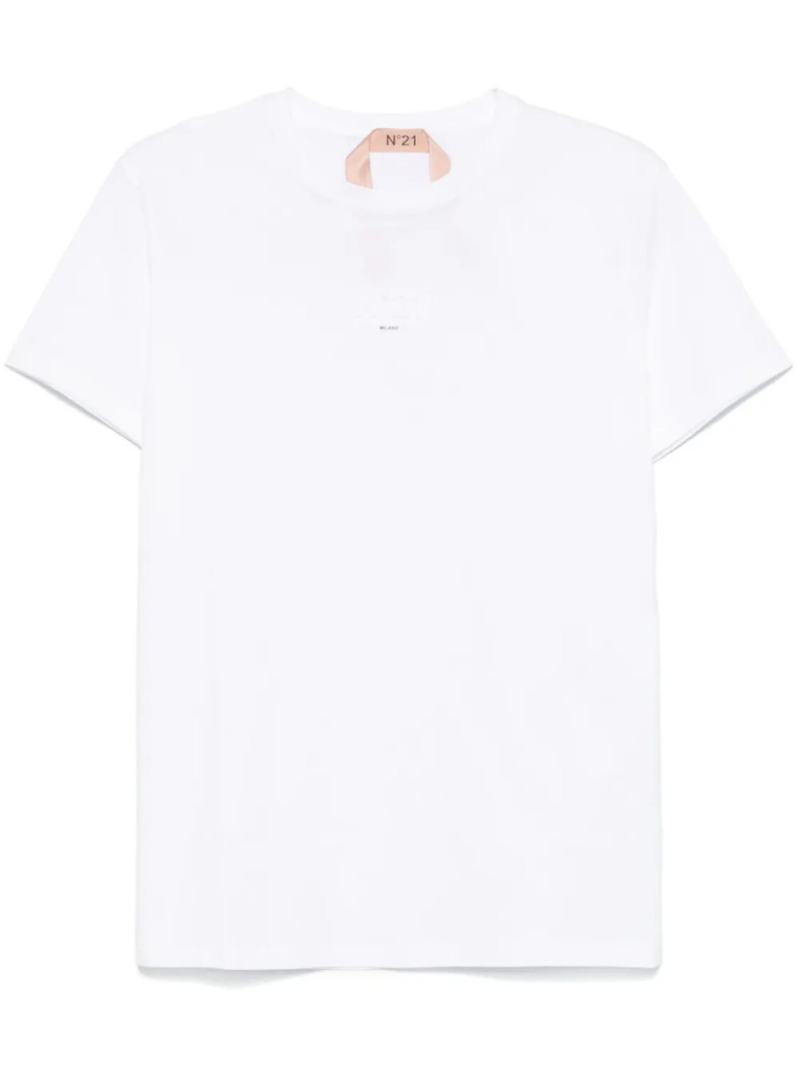 Nº21 футболка с тисненым логотипом, белый
Nº21 футболка с тисненым логотипом, белый
