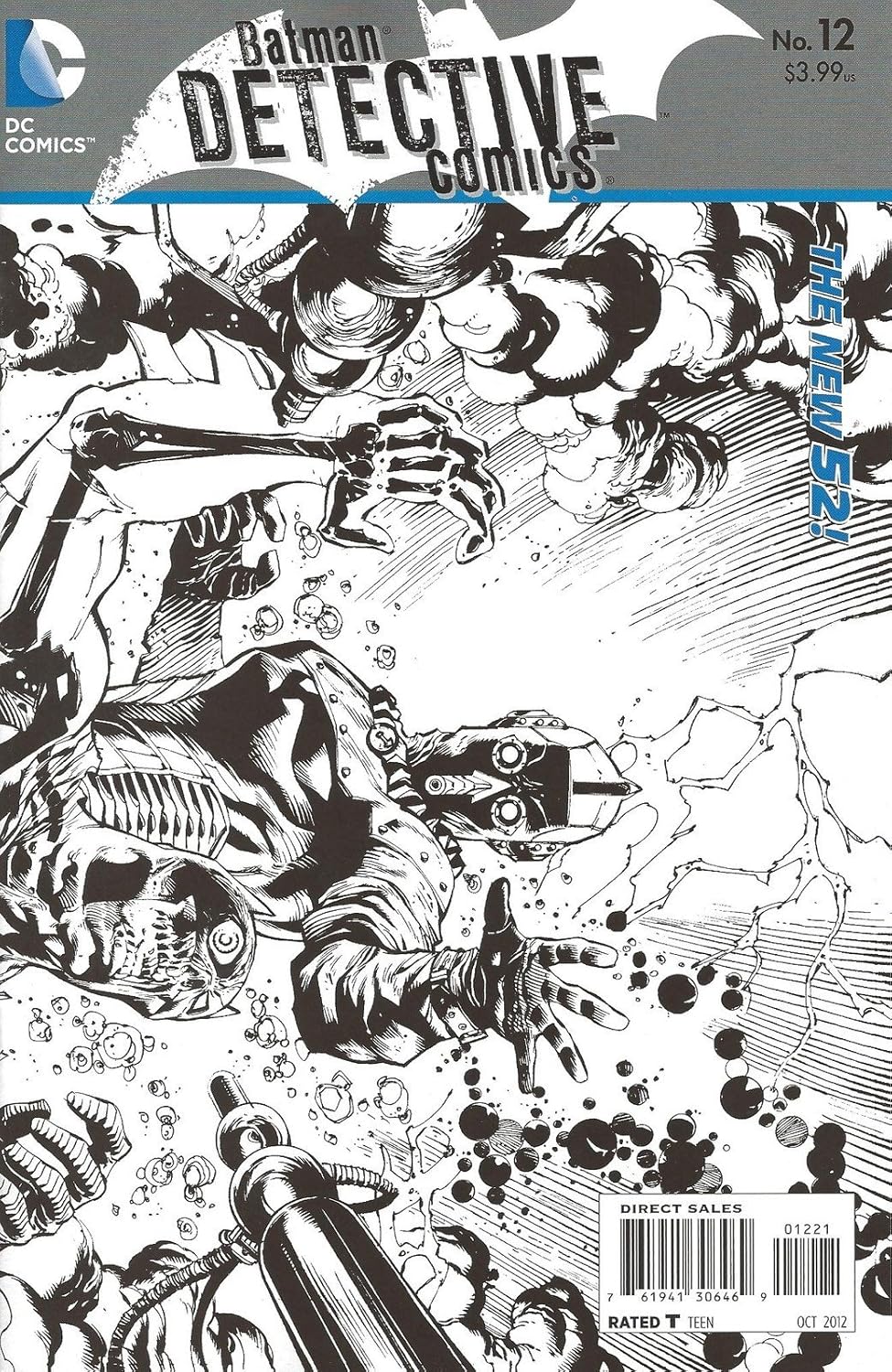 Detective Comics #12 "Black & White Sketch Variant" (dc comics)
Detective Comics #12 "Black & White Sketch Variant" (dc comics)