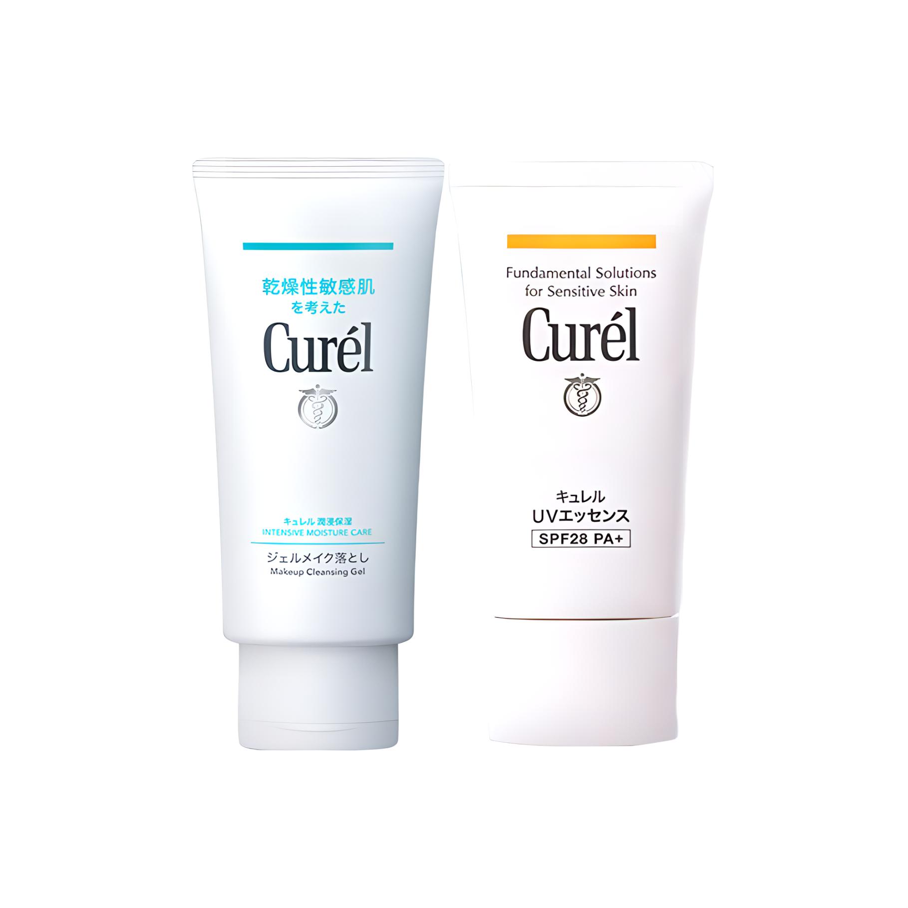 Мягкий очищающий гель с солнцезащитой honey уход за кожей набор увлажняющее очищение 130г+50г Curél
Мягкий очищающий гель с солнцезащитой honey уход за кожей набор увлажняющее очищение 130г+50г Curél