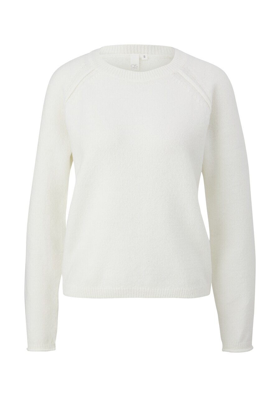 Тонкий вязаный свитер QS Sweater, слоновая кость
Тонкий вязаный свитер QS Sweater, слоновая кость