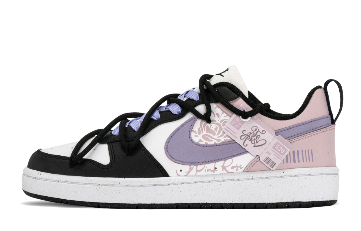 Детские кроссовки для скейтбординга Court Borough с низкой амортизацией, износостойкие, для подростков Nike, черный/белый/фиолетовый
Детские кроссовки для скейтбординга Court Borough с низкой амортизацией, износостойкие, для подростков Nike, черный/белый/фиолетовый