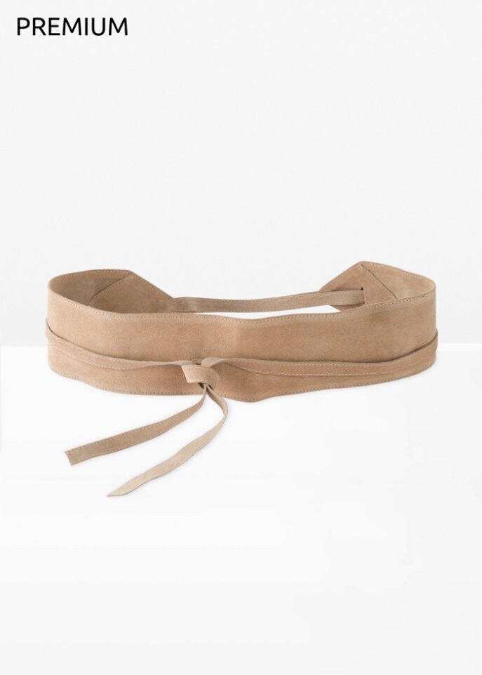 Кожаный ремень-завязка Bpc Bonprix Collection, бежевый
Кожаный ремень-завязка Bpc Bonprix Collection, бежевый