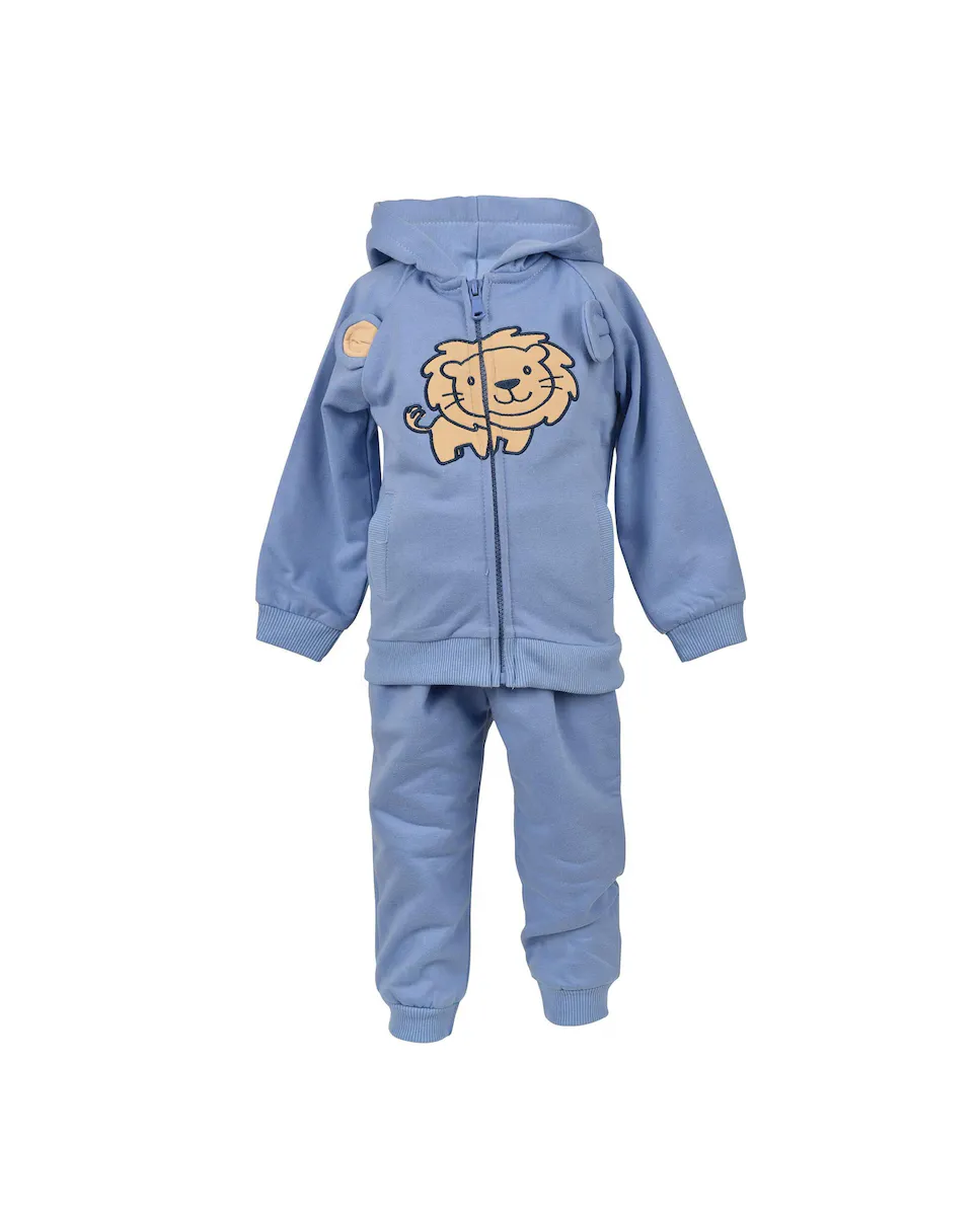 Комплект с застежкой-молнией и длинными рукавами для маленьких мальчиков La Ormiga, синий
Комплект с застежкой-молнией и длинными рукавами для маленьких мальчиков La Ormiga, синий