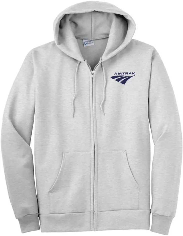Толстовка с капюшоном на молнии Amtrak Travelmark Daylight Sales
Толстовка с капюшоном на молнии Amtrak Travelmark Daylight Sales