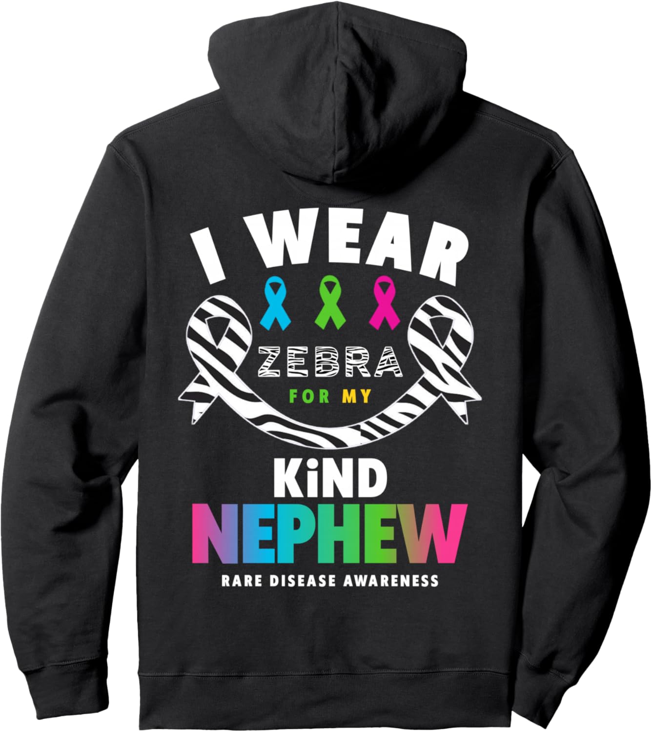 На моем племяннике толстовка с надписью «День осведомленности о редких заболеваниях 2026 года» от Zebra Rare Diseases Awareness Warrior Apparel., черный
На моем племяннике толстовка с надписью «День осведомленности о редких заболеваниях 2026 года» от Zebra Rare Diseases Awareness Warrior Apparel., черный