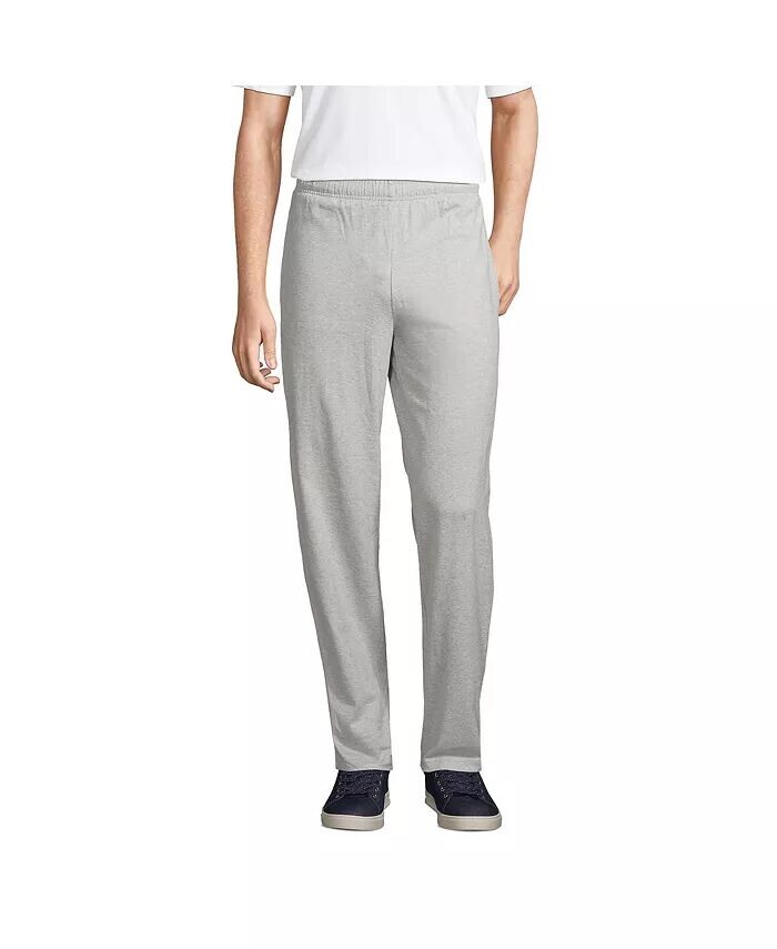 Мужские трикотажные спортивные штаны из джерси Lands' End, серый
Мужские трикотажные спортивные штаны из джерси Lands' End, серый