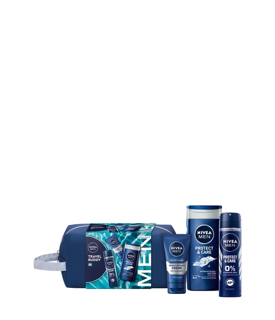 Набор для ухода за телом NIVEA MEN Travel Buddy, 1 шт.
Набор для ухода за телом NIVEA MEN Travel Buddy, 1 шт.