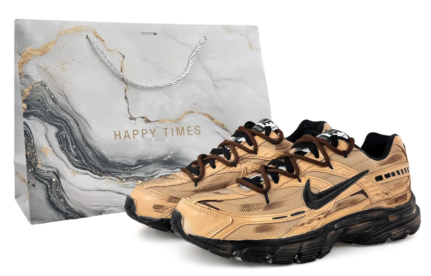 Initiator Cushioning Abrasion Resistant Breathable Low top Casual Trail Running City Commute Running Shoes Unisex Nike, светло коричневый
Initiator Cushioning Abrasion Resistant Breathable Low top Casual Trail Running City Commute Running Shoes Unisex Nike, светло коричневый