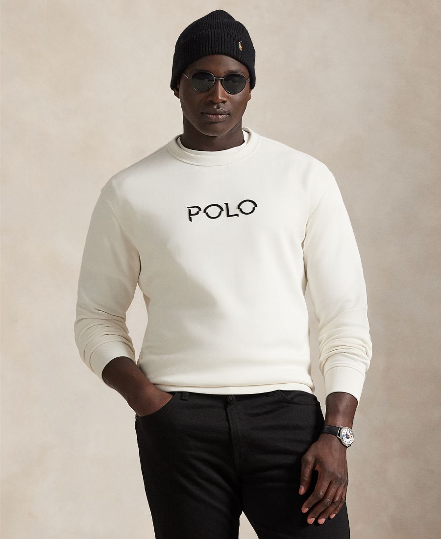 Мужская толстовка с длинными рукавами больших размеров Polo Ralph Lauren, Deckwash White
Мужская толстовка с длинными рукавами больших размеров Polo Ralph Lauren, Deckwash White