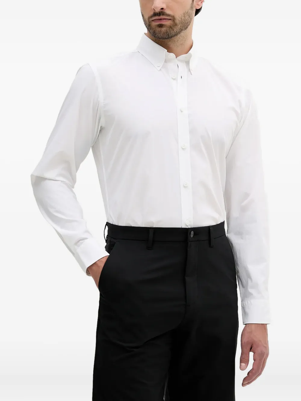 Рубашка с пуговицами на манжетах BOSS, белый
Рубашка с пуговицами на манжетах BOSS, белый
