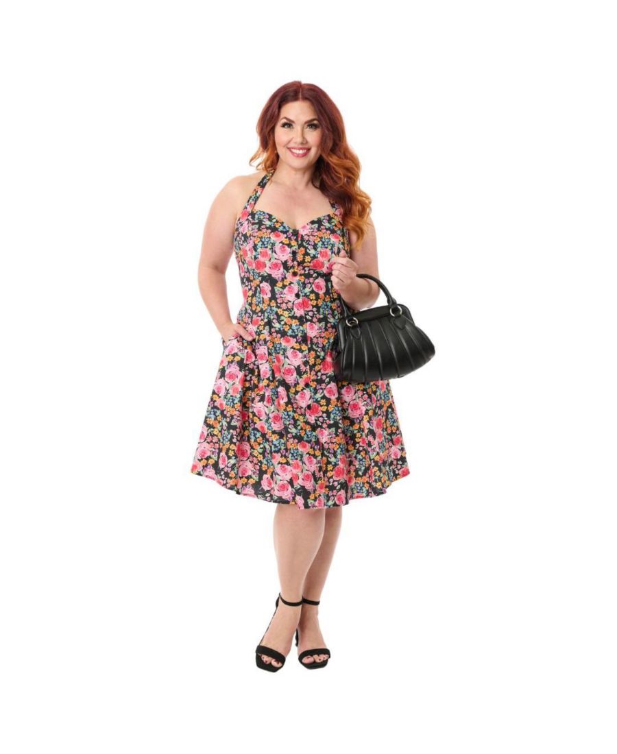 Платье большого размера с вырезом сердечком и расклешенной юбкой Smak Parlour, Pink painted roses
Платье большого размера с вырезом сердечком и расклешенной юбкой Smak Parlour, Pink painted roses