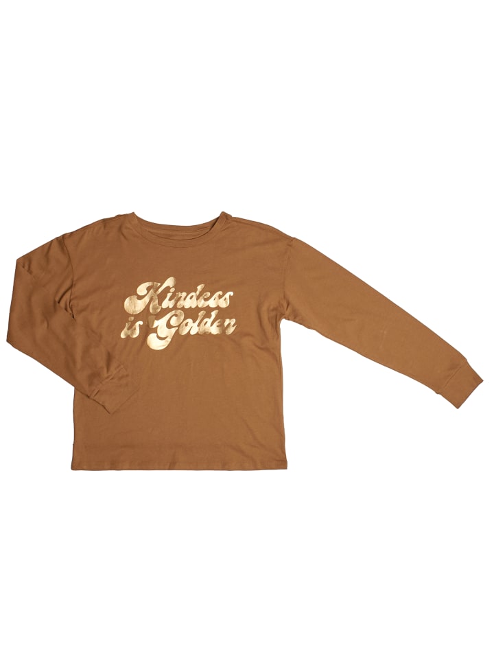 Рубашка с длинным рукавом GAP, коричневый
Рубашка с длинным рукавом GAP, коричневый